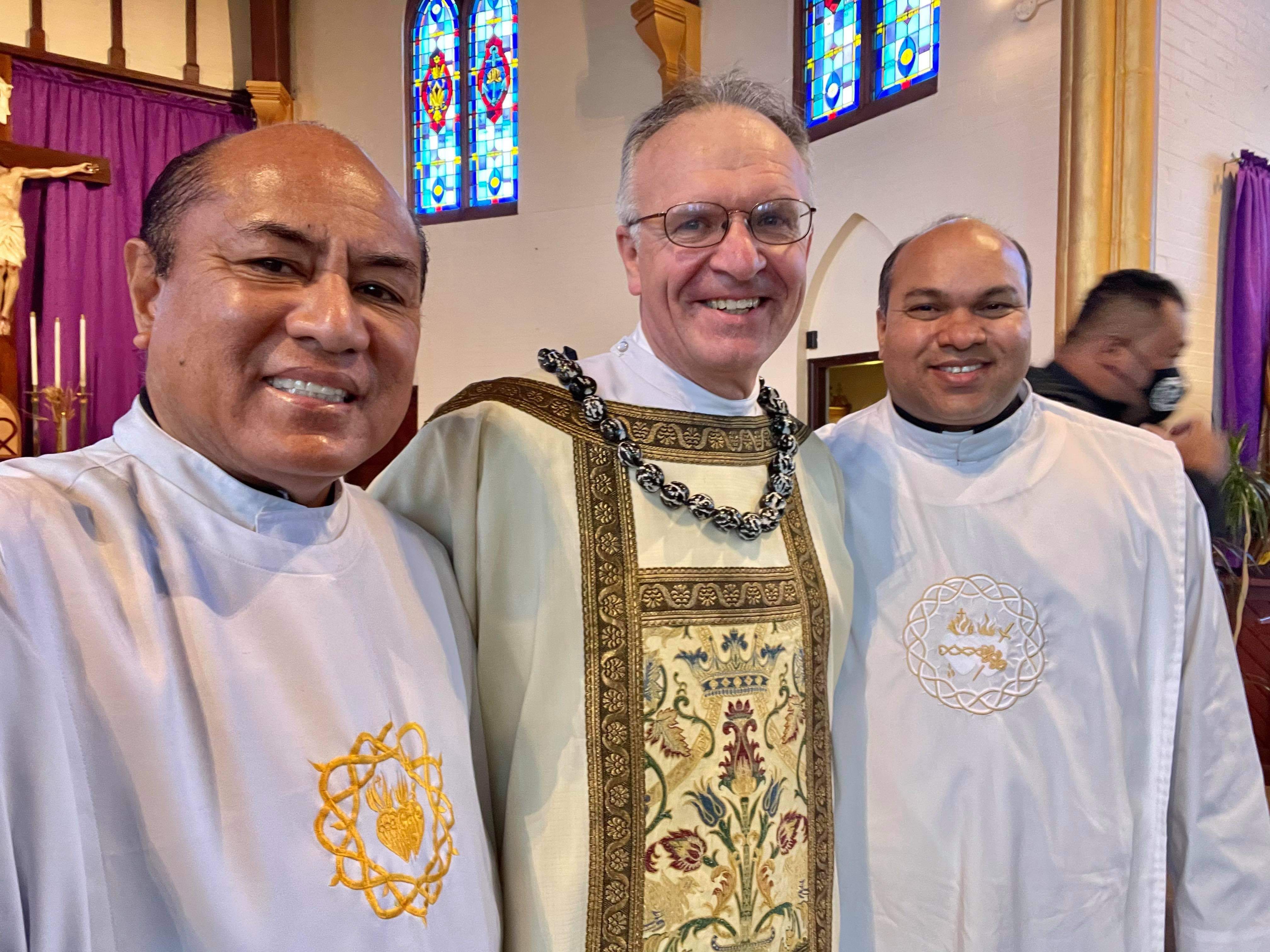 Deacon Bill with Frs Marisi and Stephen.jpeg